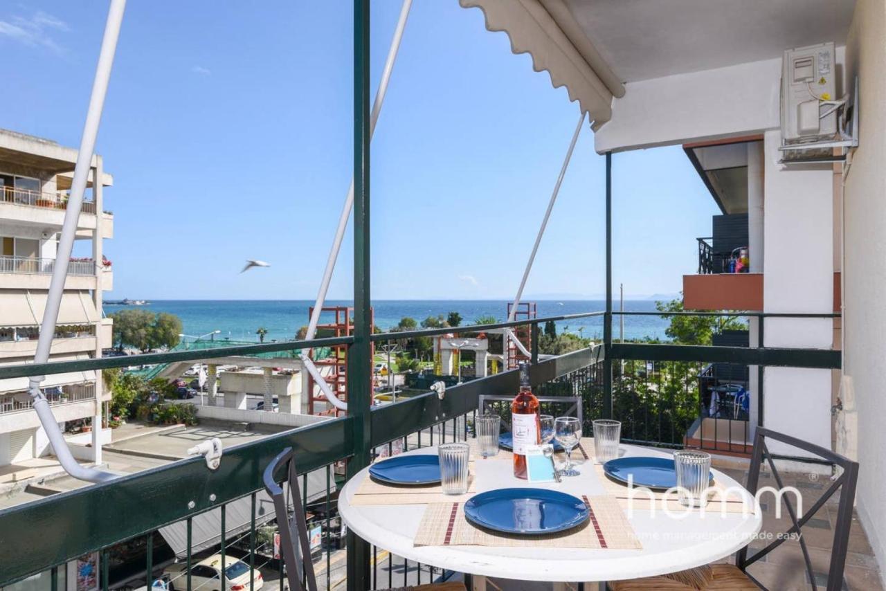 90M² Homm Sea View Apartment In Alimos Афіни Екстер'єр фото